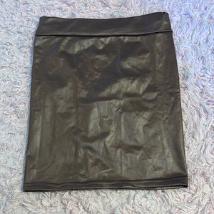 SHEIN Dark Brown Pencil Skirt